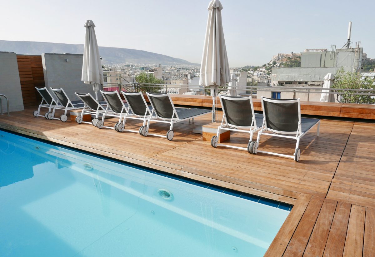 Fresh hotel Athens pool
